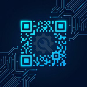 高清动漫商务二维码